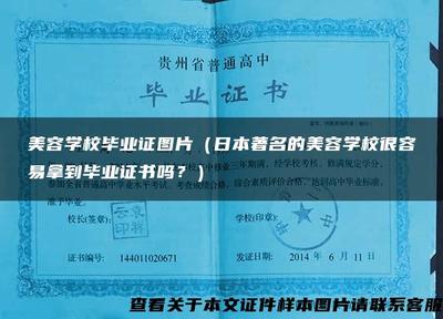 日本著名美容學(xué)校畢業(yè)證與皮膚科關(guān)聯(lián) 真相與啟示